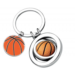 Klíčenka "Oranžový basketbalový míč" (s možností gravírování za příplatek)