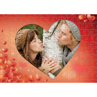 Puzzle "Láska" s fotografií podle Vašeho výběru