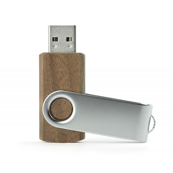 Dřevěný USB flash disk (s možností gravírování za příplatek) (8 GB)