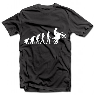 Tričko "Evoluce motorkáře"