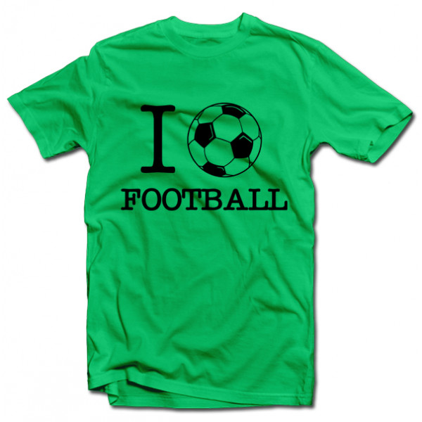 Tričko "I love football"