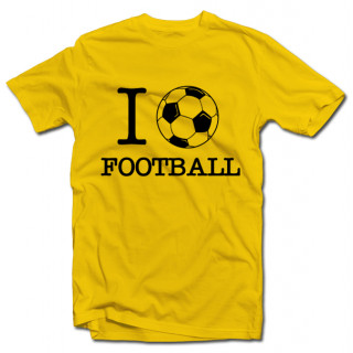 Tričko "I love football"