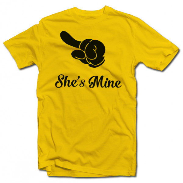 Tričko "She's mine"