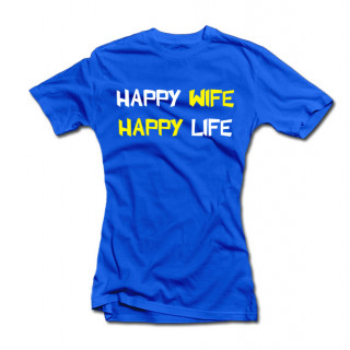 Dámské tričko "Happy wife"