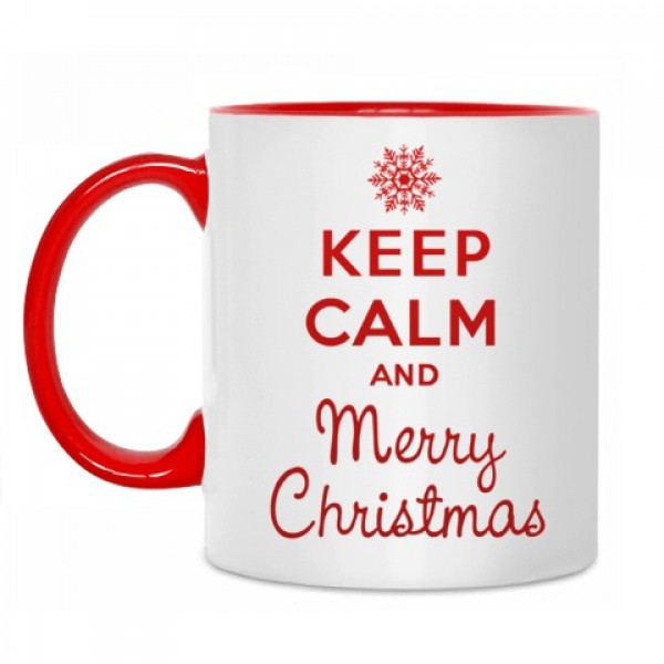 Hrnek "Keep calm Merry Christmas"