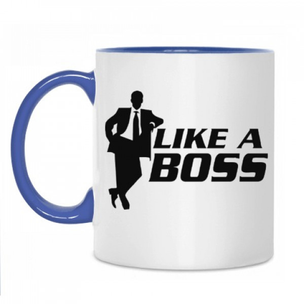 Hrnek "Like a boss"