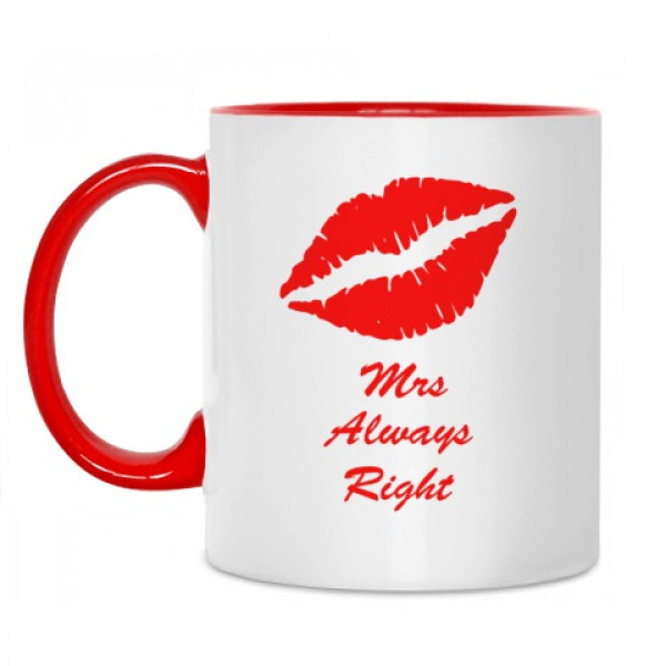 Hrnek "Mrs always right"