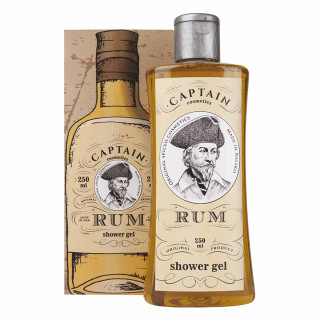 Dárkový sprchový gel v krabičce "Captain Rum" (250ml)