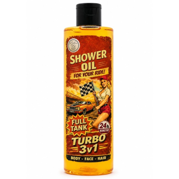 Pánská dárková sada "Garage Shower Set" – sprchový gel 500 ml a sprchový olej 250 ml