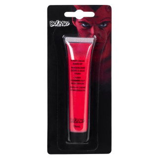 Červená barva na obličej pro Halloween, 19 ml Červená barva na obličej pro Halloween, 19 ml
