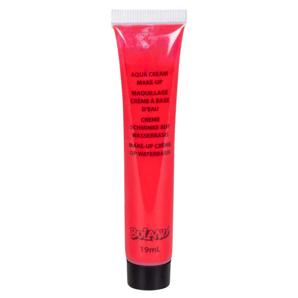 Červená barva na obličej pro Halloween, 19 ml