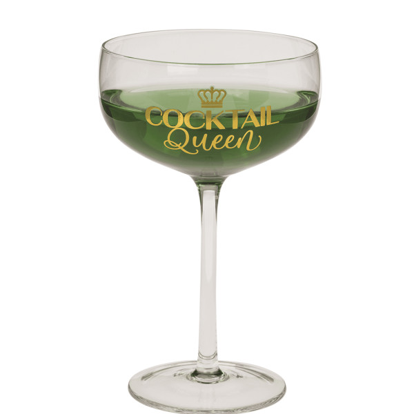 Sada koktejlových sklenic "Cocktail King & Queen"