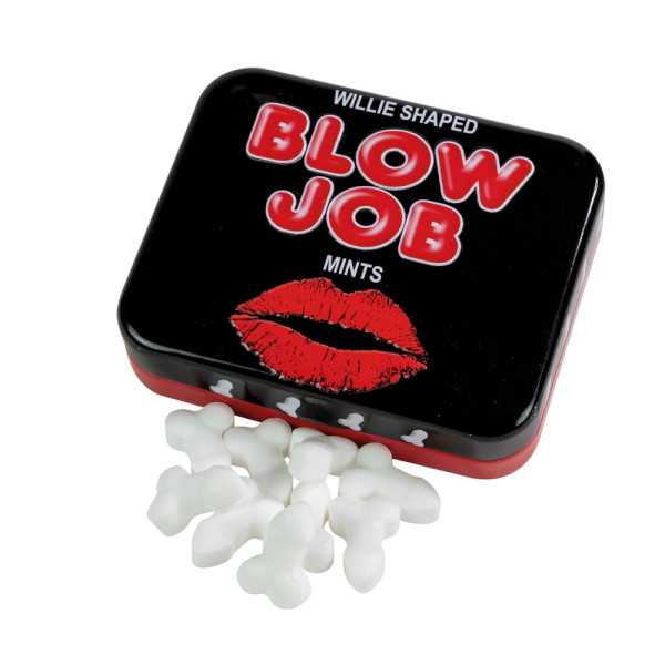 Bonbóny v krabičce „Blow Job Mints“