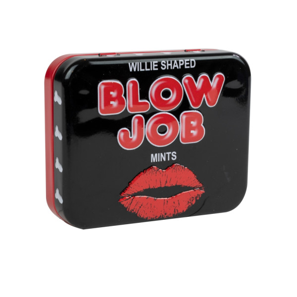 Bonbóny v krabičce „Blow Job Mints“