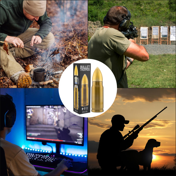 Dárková sada s vojenskou tematikou „Kulka a granát“