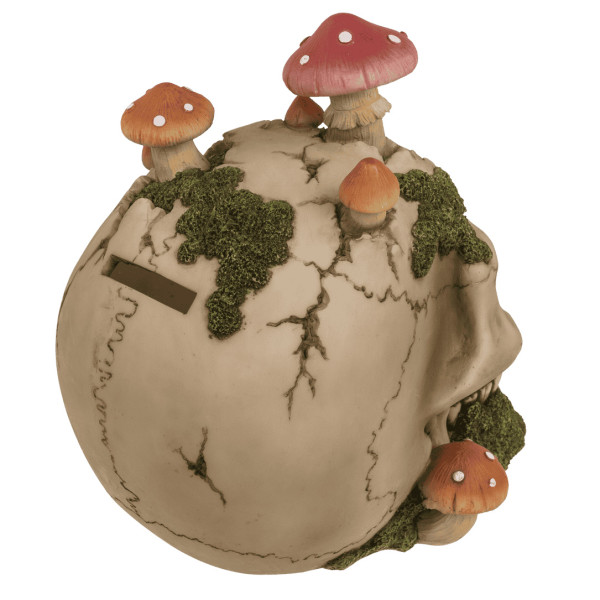 Pokladnička na peníze ve tvaru lebky „Mushroom“ Pokladnička na peníze ve tvaru lebky „Mushroom“