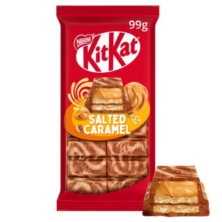„KIT KAT“ mléčná čokoláda se slanou karamelovou náplní, 99 g