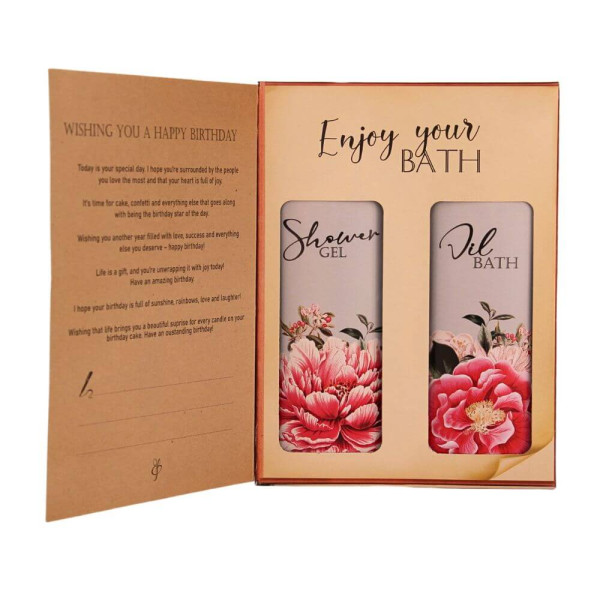 Kosmetická sada „Birthday Book“ (2 x 250 ml) Kosmetická sada „Birthday Book“ (2 x 250 ml)