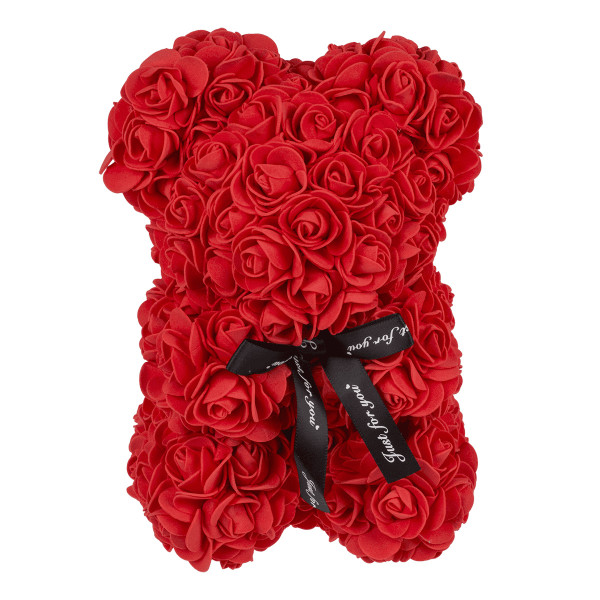 Růžový medvídek, červený (25 cm) Růžový medvídek, červený (25 cm)