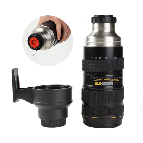 Termoska – design fotoobjektivu (500ml)