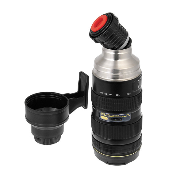 Termoska – design fotoobjektivu (500ml)