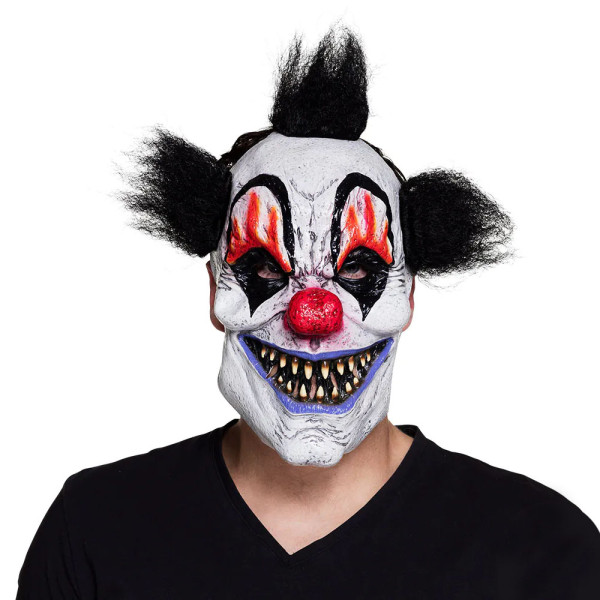 Latexová maska na obličej „Scary clown"