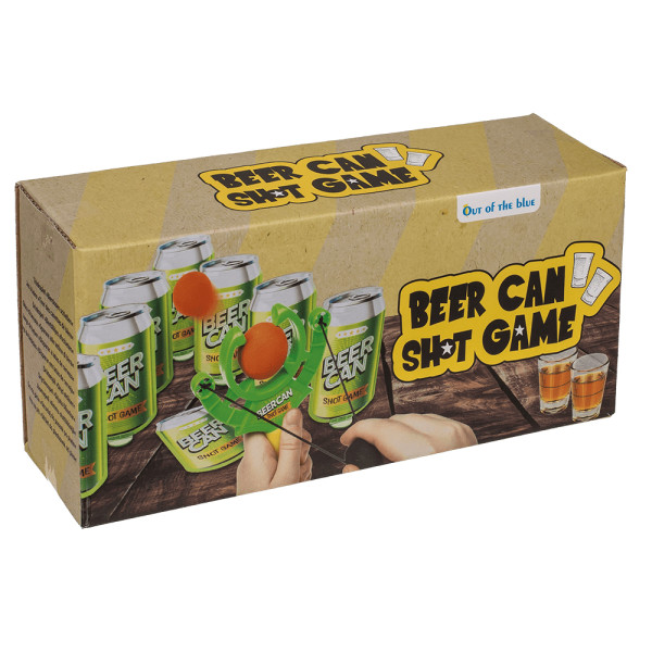 Párty hra „Beer can shot game