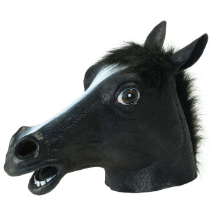 Maska "Černý kůň"