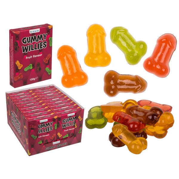 Želé-roličky "Gummy Willies"