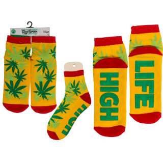 Ponožky s protiskluzovou vrstvou "High life"
