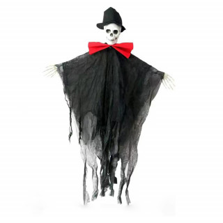 Závěsná halloweenská dekorace "Černý duch"