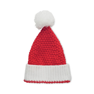 Pletená červená zimní čepice "Auriga"