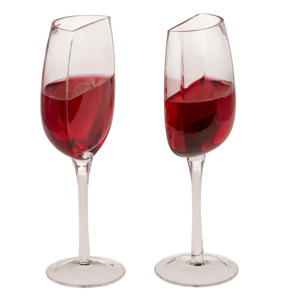 Sklenice na víno "Half a Wine Glass"