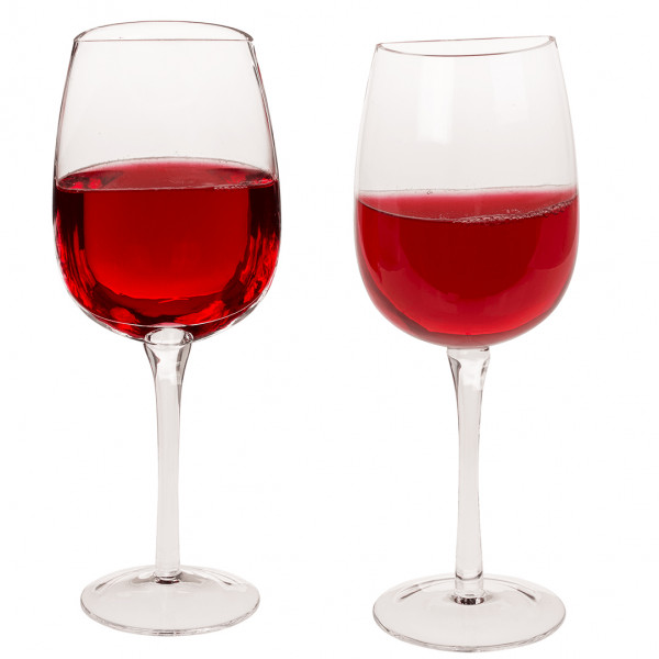 Sklenice na víno "Half a Wine Glass"