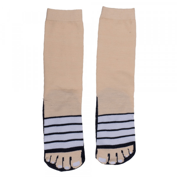 Vtipné ponožky "Optická iluze"