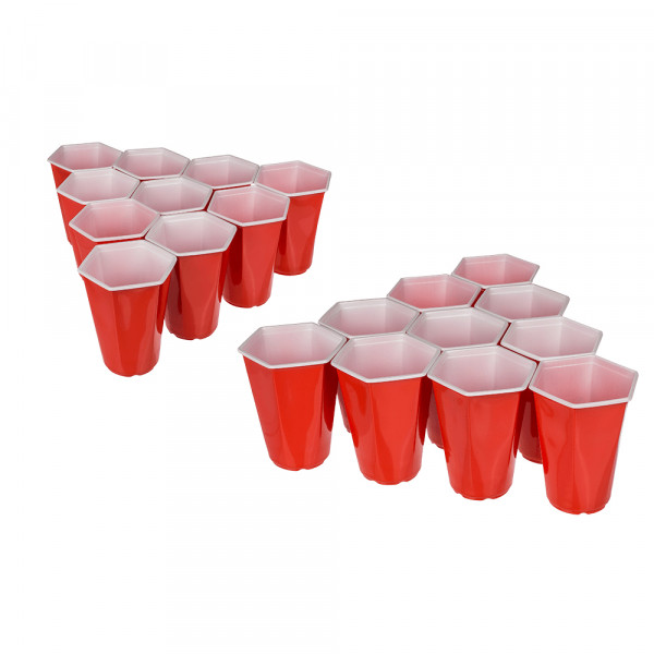 Hra "Hexagonal Beer Pong"