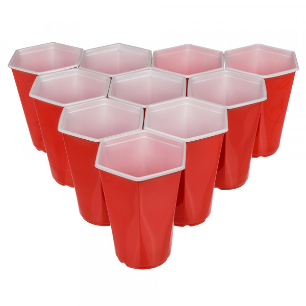 Hra "Hexagonal Beer Pong"