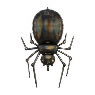 Fóliový balónek "Černý pavouk" (60 x 101 cm)