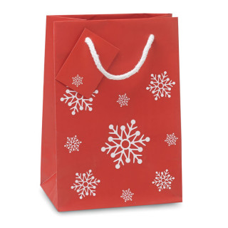 Papírová dárková taška "Vánoce" (25x9x34,5cm)