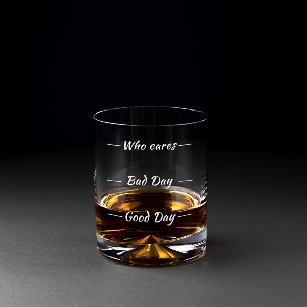 Sada pro milovníky whisky  "Who cares"