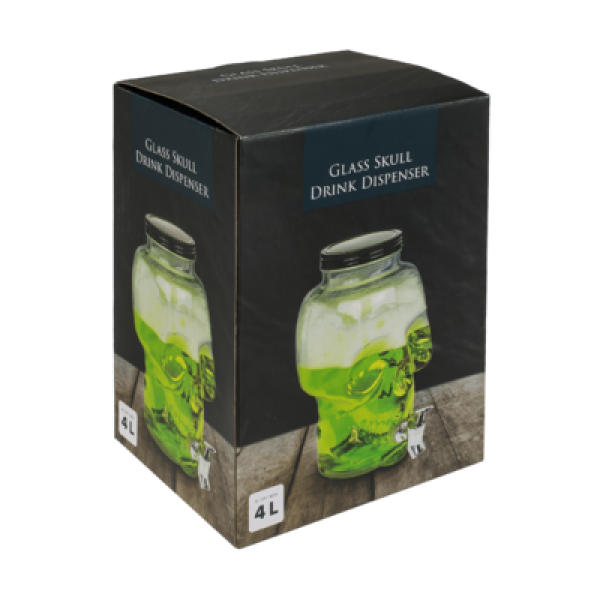 Dávkovač nápojů "Lebka" (4 l)