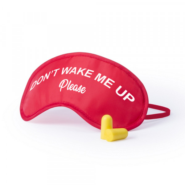 Maska na spaní "Don't wake me up, please"