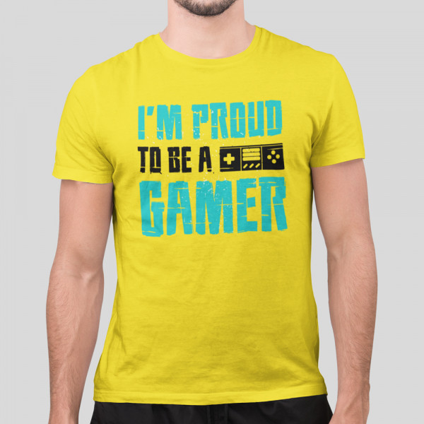 Tričko "I'm proud to be gamer"