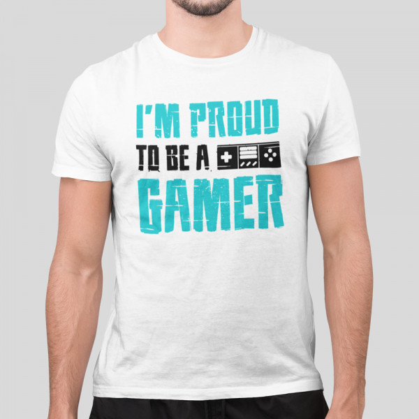 Tričko "I'm proud to be gamer"