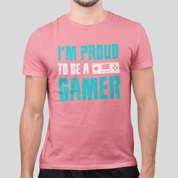 Tričko "I'm proud to be gamer"