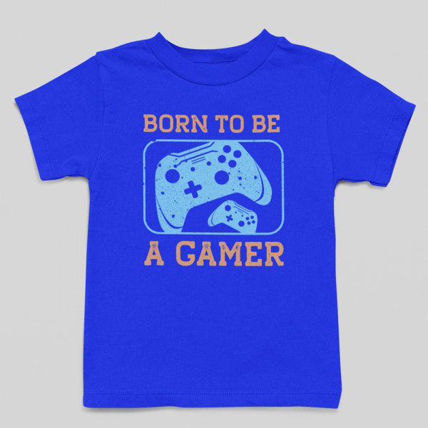 Dětské tričko "Born to be a gamer"