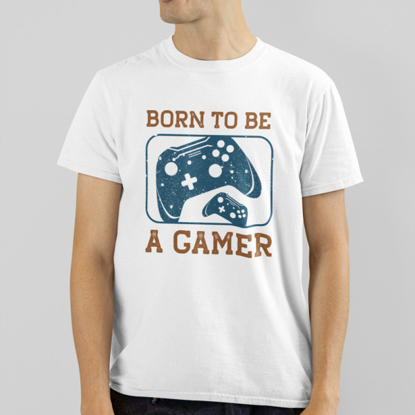 Tričko "Born to be a gamer"