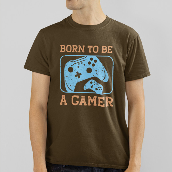 Tričko "Born to be a gamer"