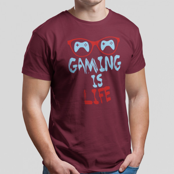 Tričko "Gaming is life"