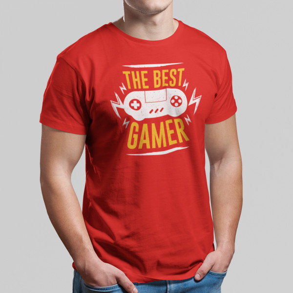 Tričko "The best gamer"